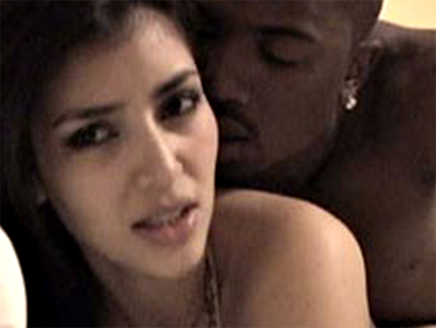Домашнее порно Ким Кардашьян и Ray J +порно фото